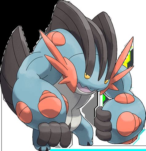 swampert mega|mega swampert pokedex entry.
